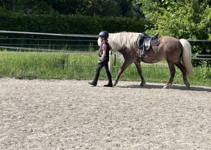 Pferd und Mädchen